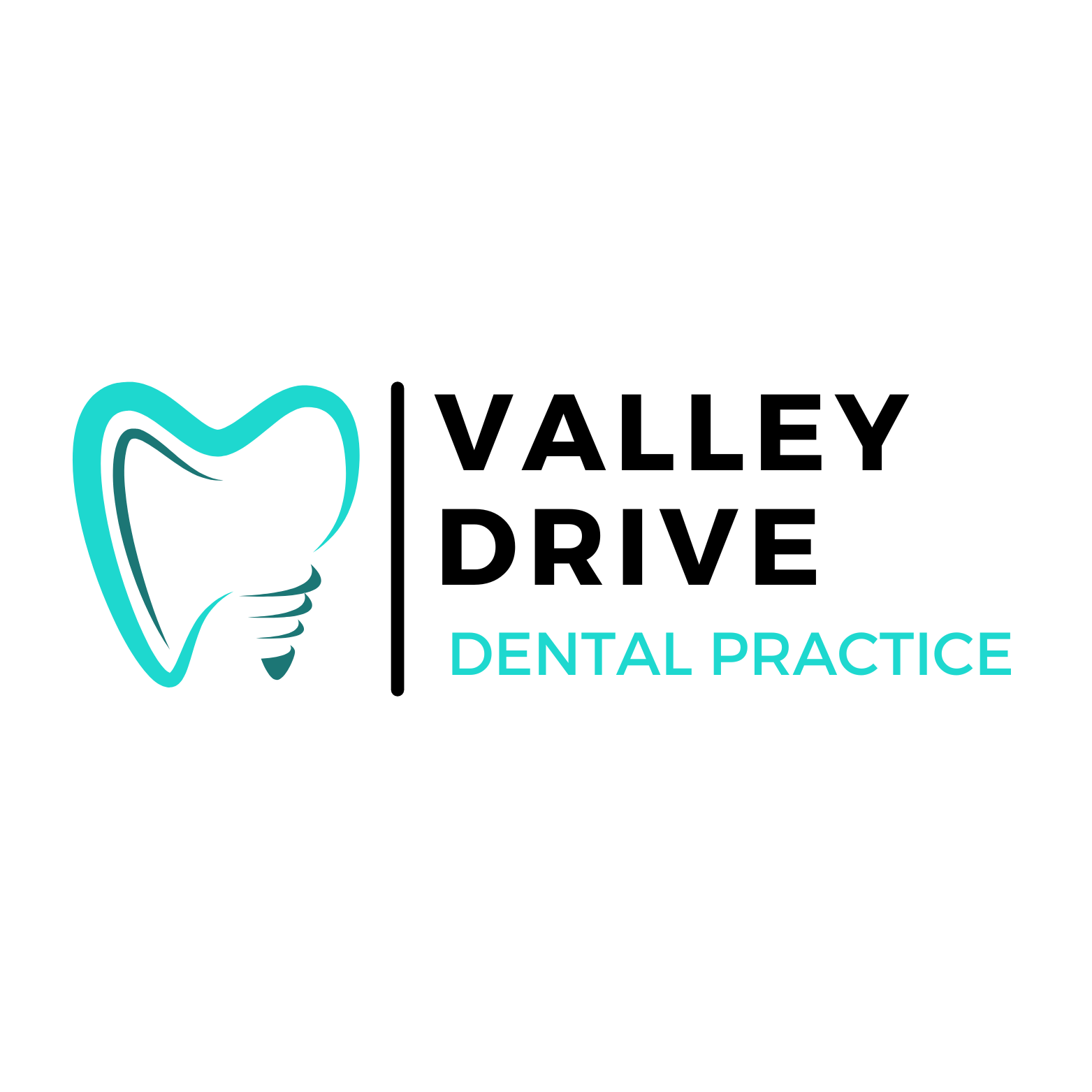 Valley Drive Logo - White BG